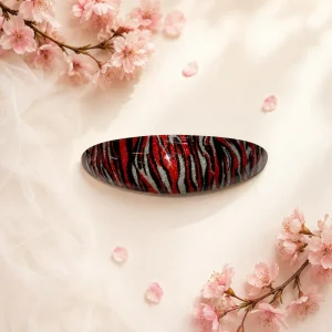 گیره مو فرانسوی مجلسی طرح زبرا