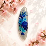 گیره فرانسوی مجلسی طرح گل شاینی