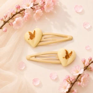 گیره مو پیکسل قلب