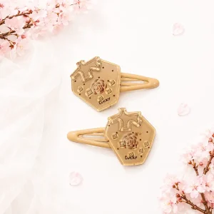 گیره مو رزینی طرح توت فرنگی