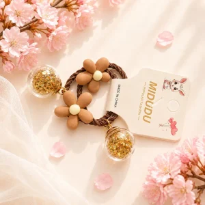 کش مو لامپی طرح گل
