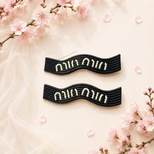 گیره مو miu miu