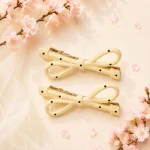 گیره مو پاپیون رزینی