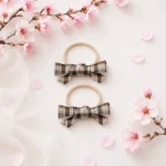 کش مو پیکسل پاپیون چهارخونه